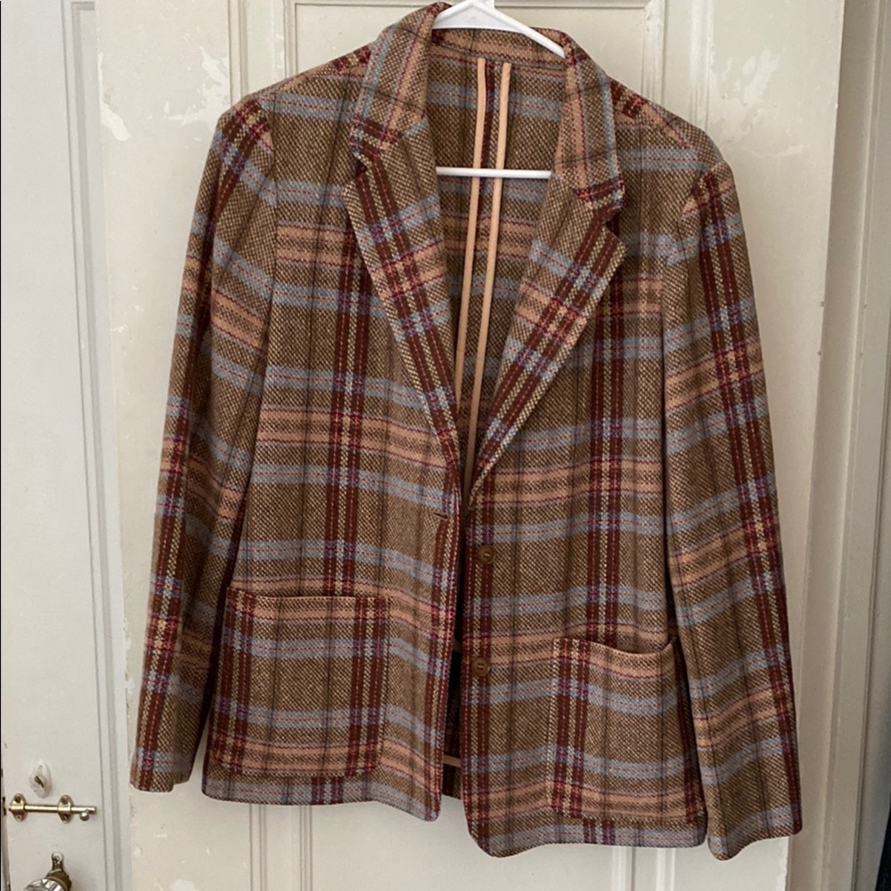 Plaid vintage Blazer
